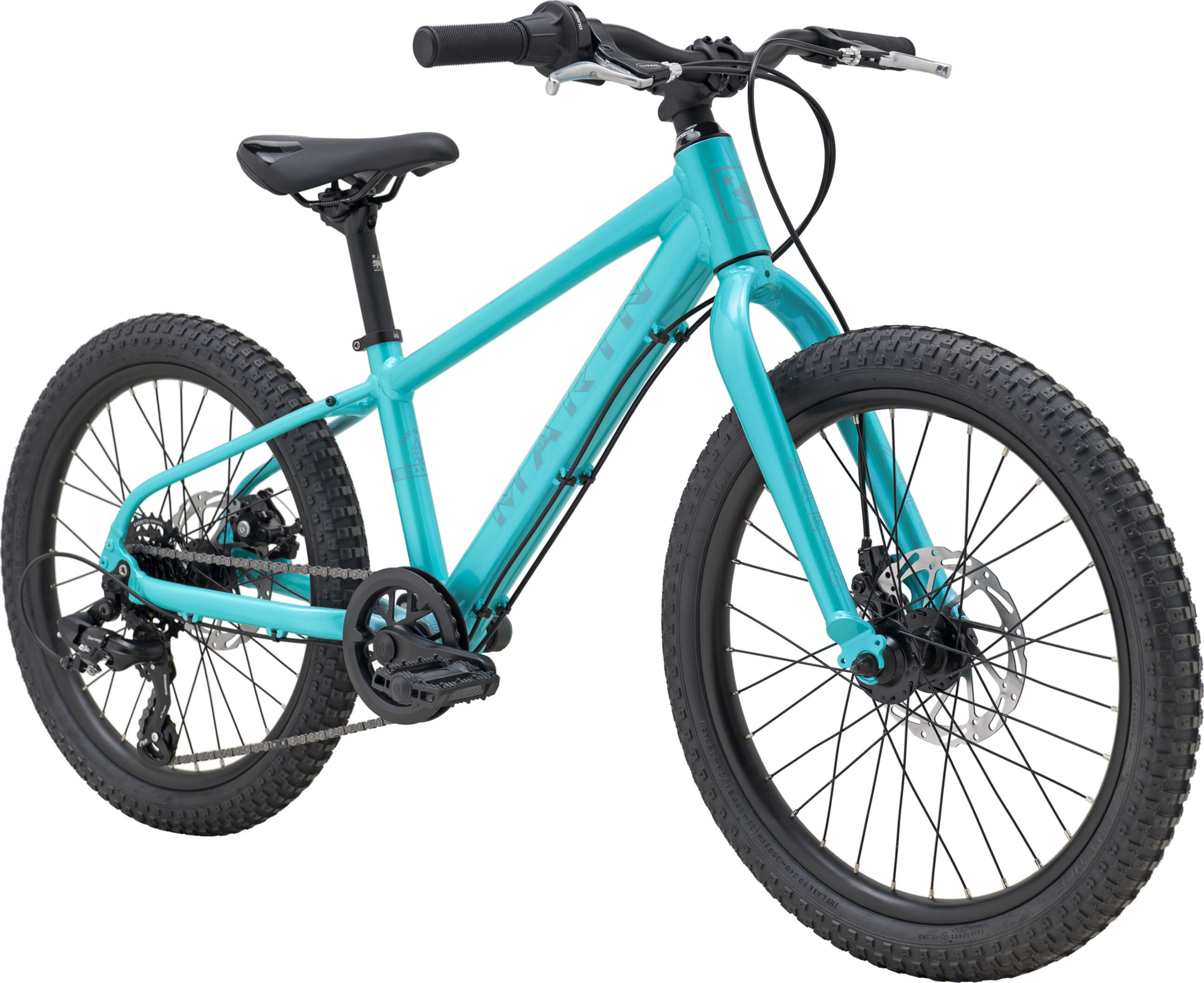 Велосипед 20" Marin BAYVIEW TRAIL Teal Silver B6 фото 