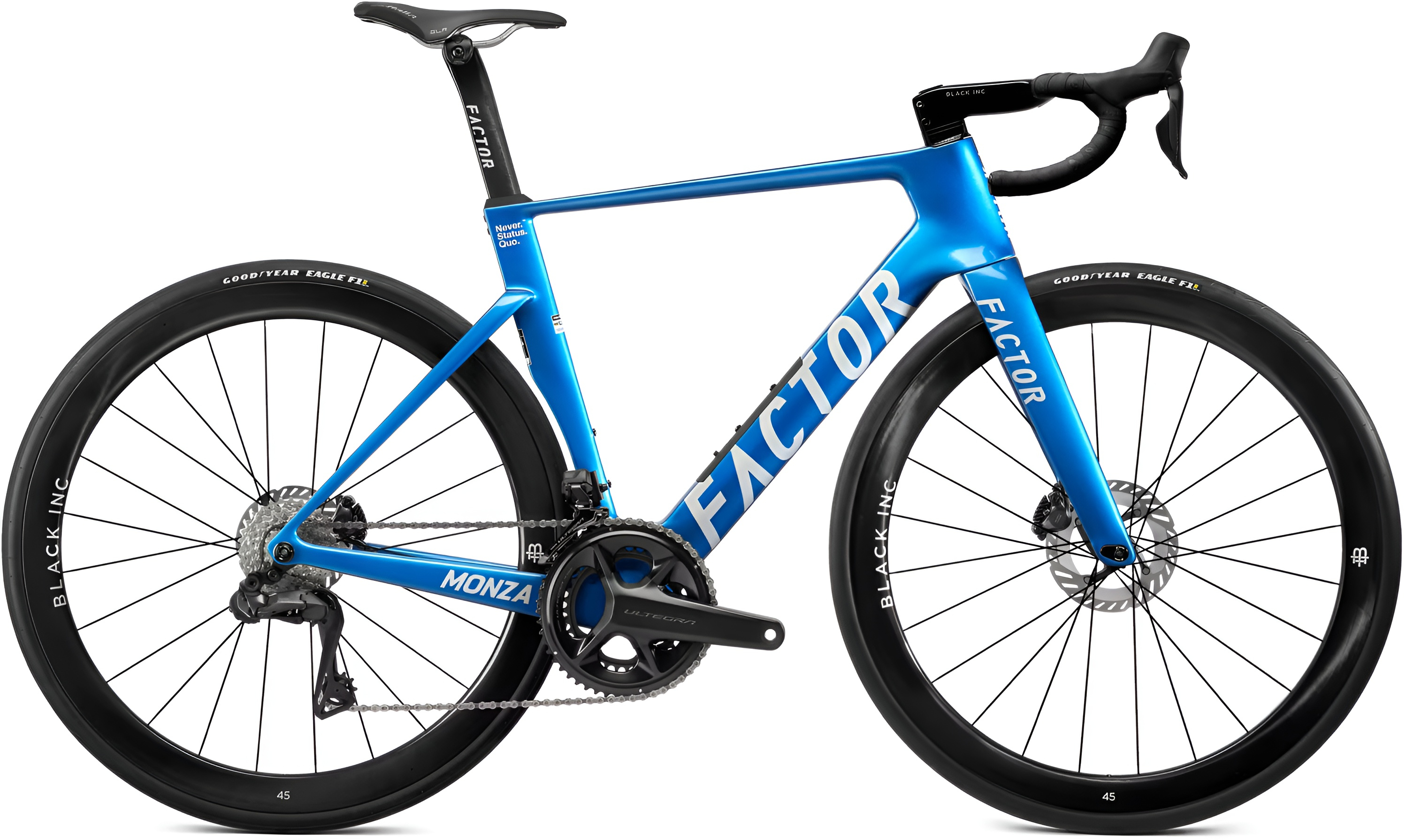 Велосипед 28" Factor ROAD MONZA Ultegra Di2 172,5 / Bar 38x90 / ZAAK 45 рама - 54 см Solar Blue фото 