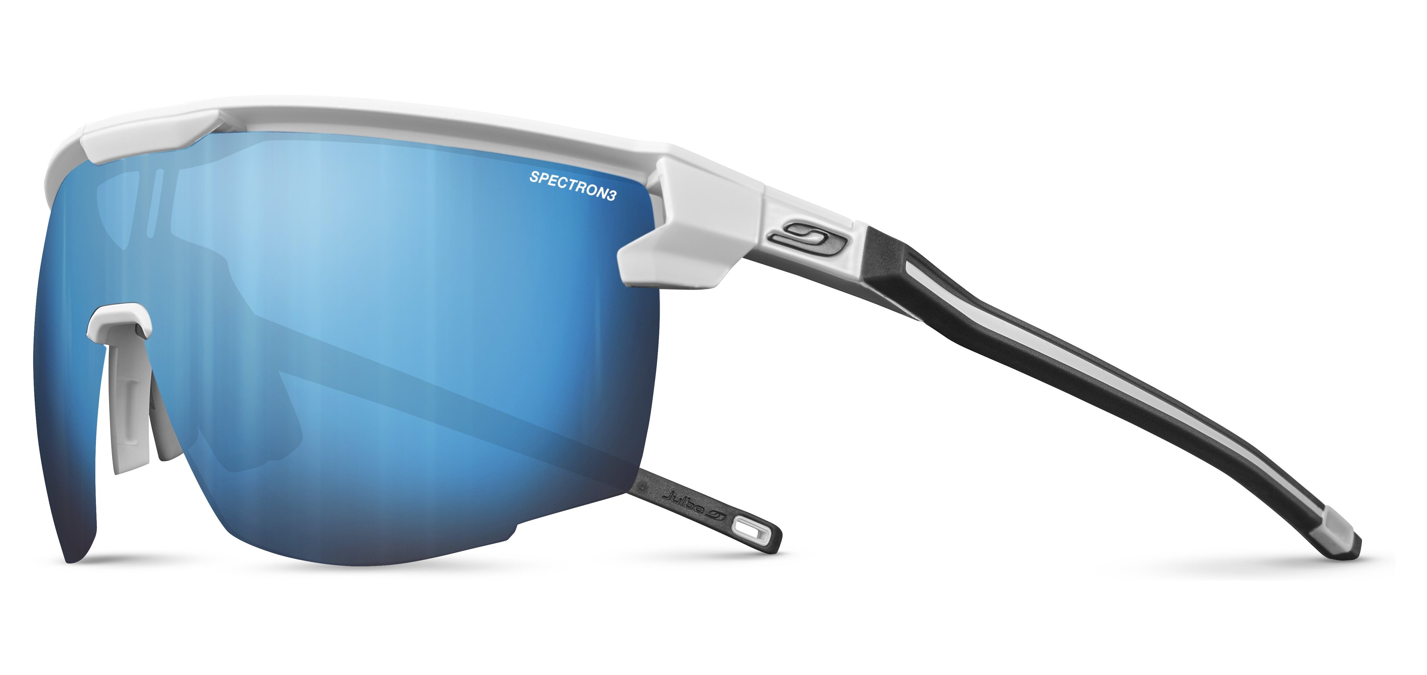 Окуляри Julbo ULTIMATE SPECTRON 3, біло-чорні, синя лінза фото 