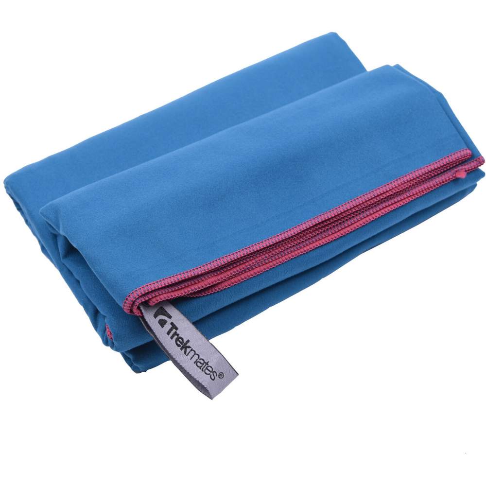 Полотенце Trekmates Travel Towel Hair, 45x105, синее фото 