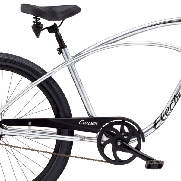 Велосипед 26" Electra Cruiser Lux 1 Men's Polished Silver фото 7