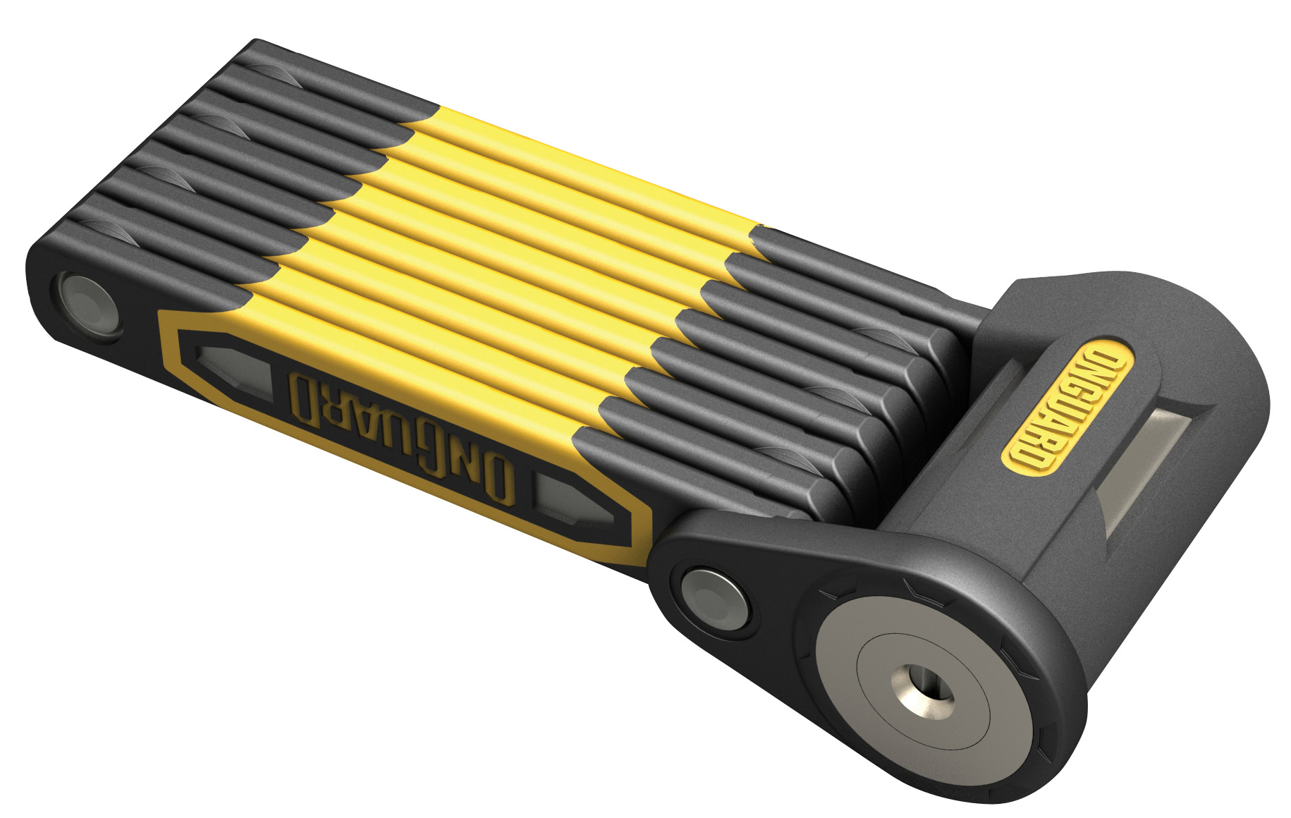 Замок складаний Onguard K9 Heavy Duty, 79см, В комплекті прогумований коробок-тримач на раму, 5 ключів фото 2