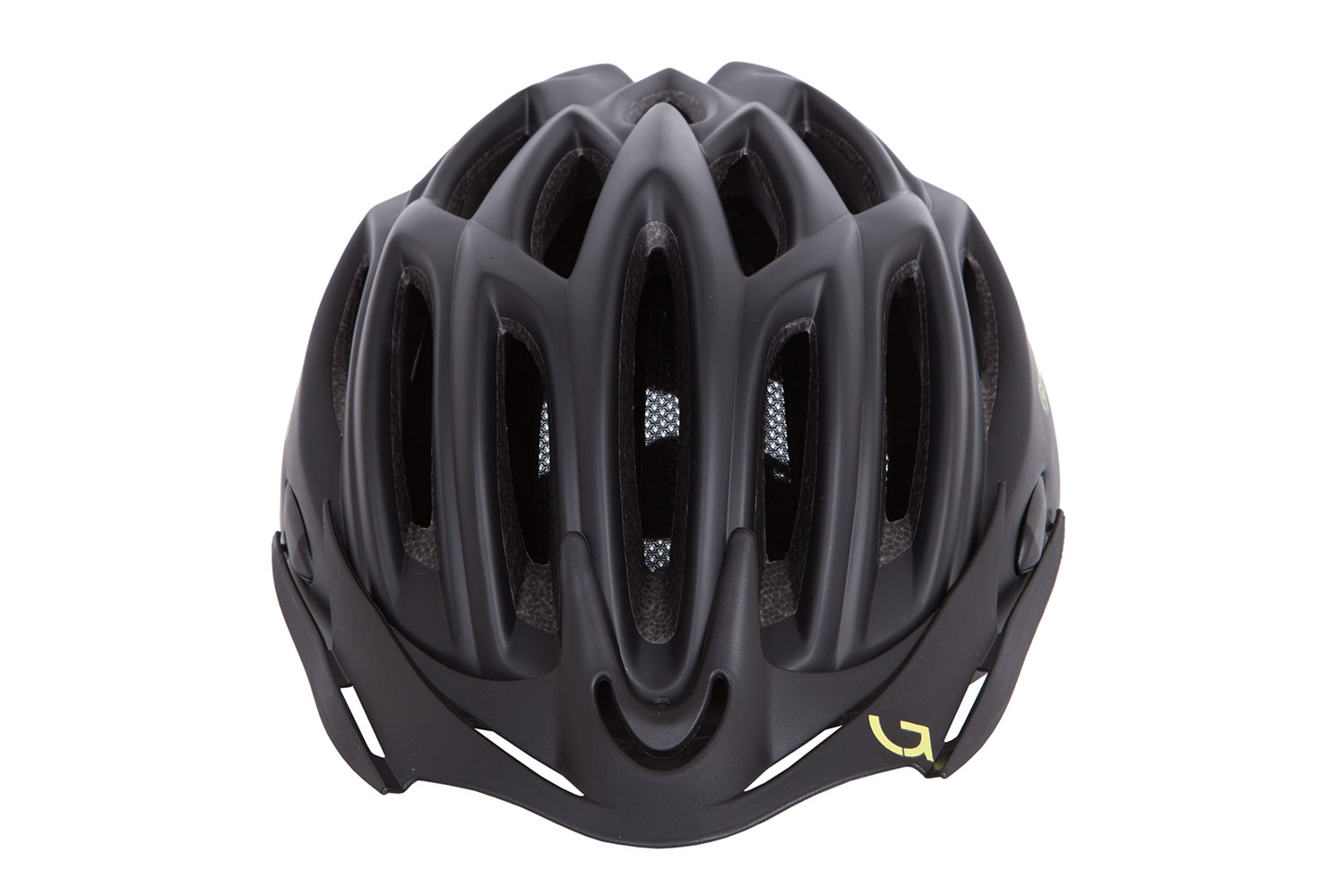 Шлем Green Cycle New Rock размер 54-58см черно-желтый матовый фото 2