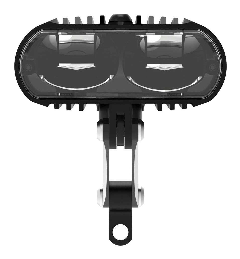 Фара передняя для электровелосипеда Lezyne EBIKE POWER HB STVZO E550, 550 люмен, 2 режима, черная фото 3