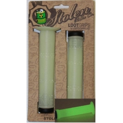 Грипсы Stolen Loot Toxic Glow In The Dark Green фото 