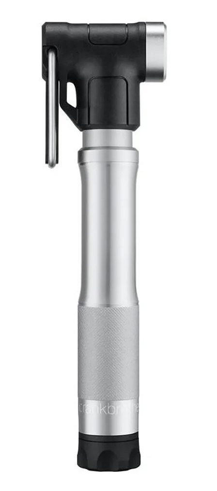 Фотографія Мінінасос Crankbrothers STERLING S, алюмінієвий, smart head, 100 psi / 7 bar, сріблястий 1 Мінінасос Crankbrothers STERLING S, алюмінієвий, smart head, 100 psi / 7 bar, сріблястий фото 1