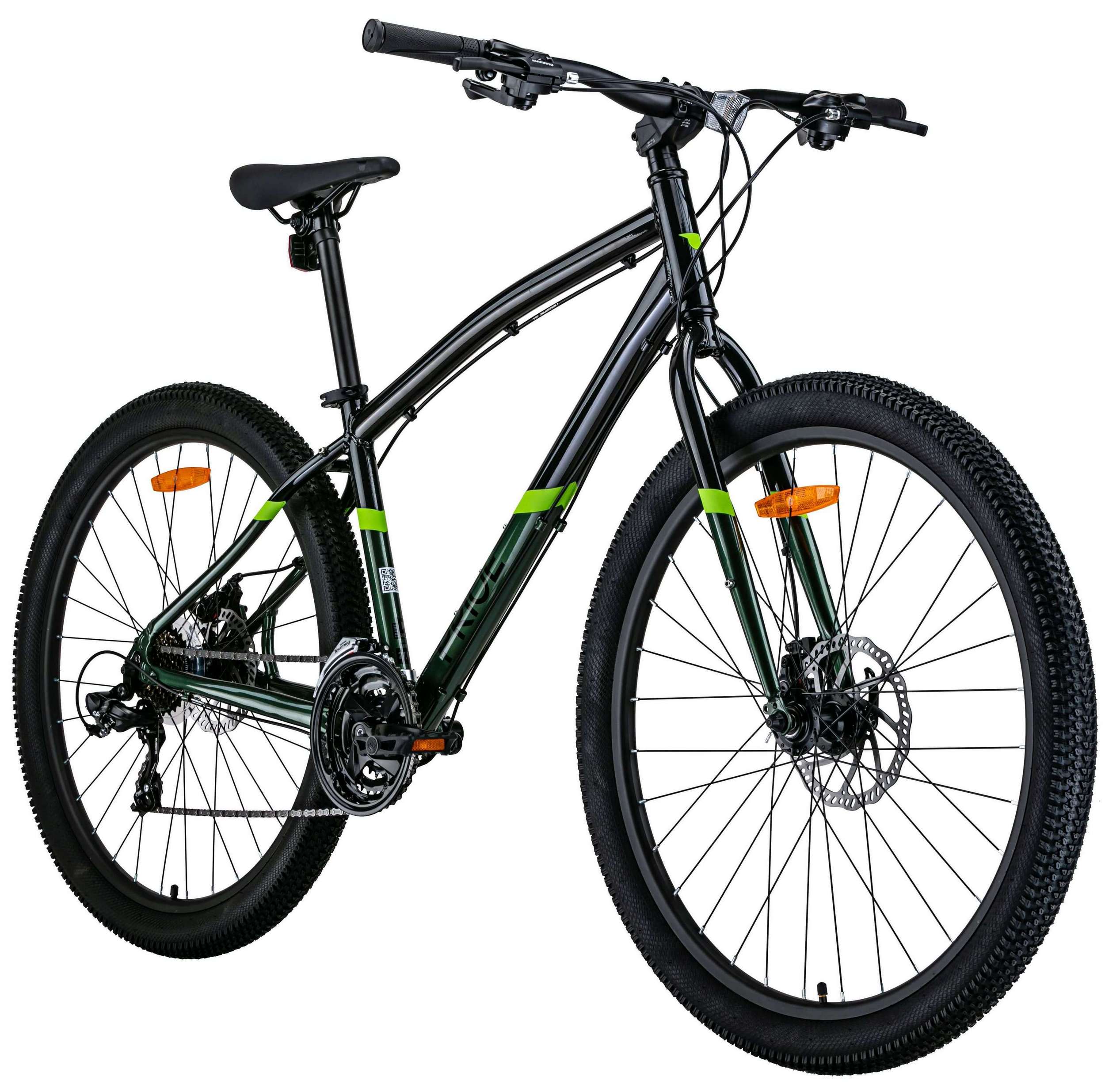 Велосипед 27,5" Pride ROCKSTEADY AL 7.1 рама - M 2023 чорний фото 2