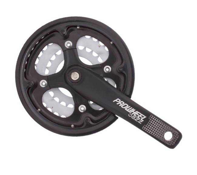 Комплект шатунов PROWHEEL Burner-101P 42/34/24T 175mm black фото 