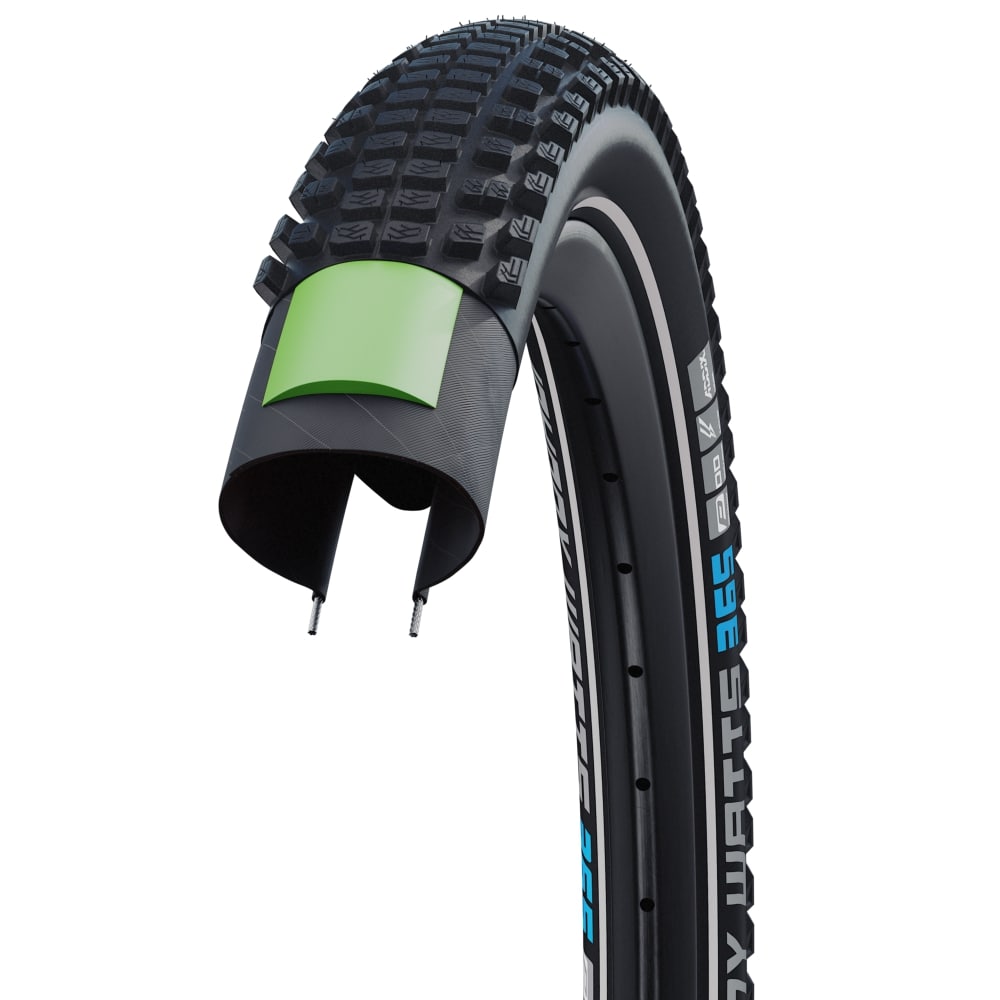 Покришка 27.5x2.35 (60-584) SCHWALBE JOHNNY WATTS 365 Perf, DD, GreenGuard HS618 ADDIX 4Season 67EPI B фото 3