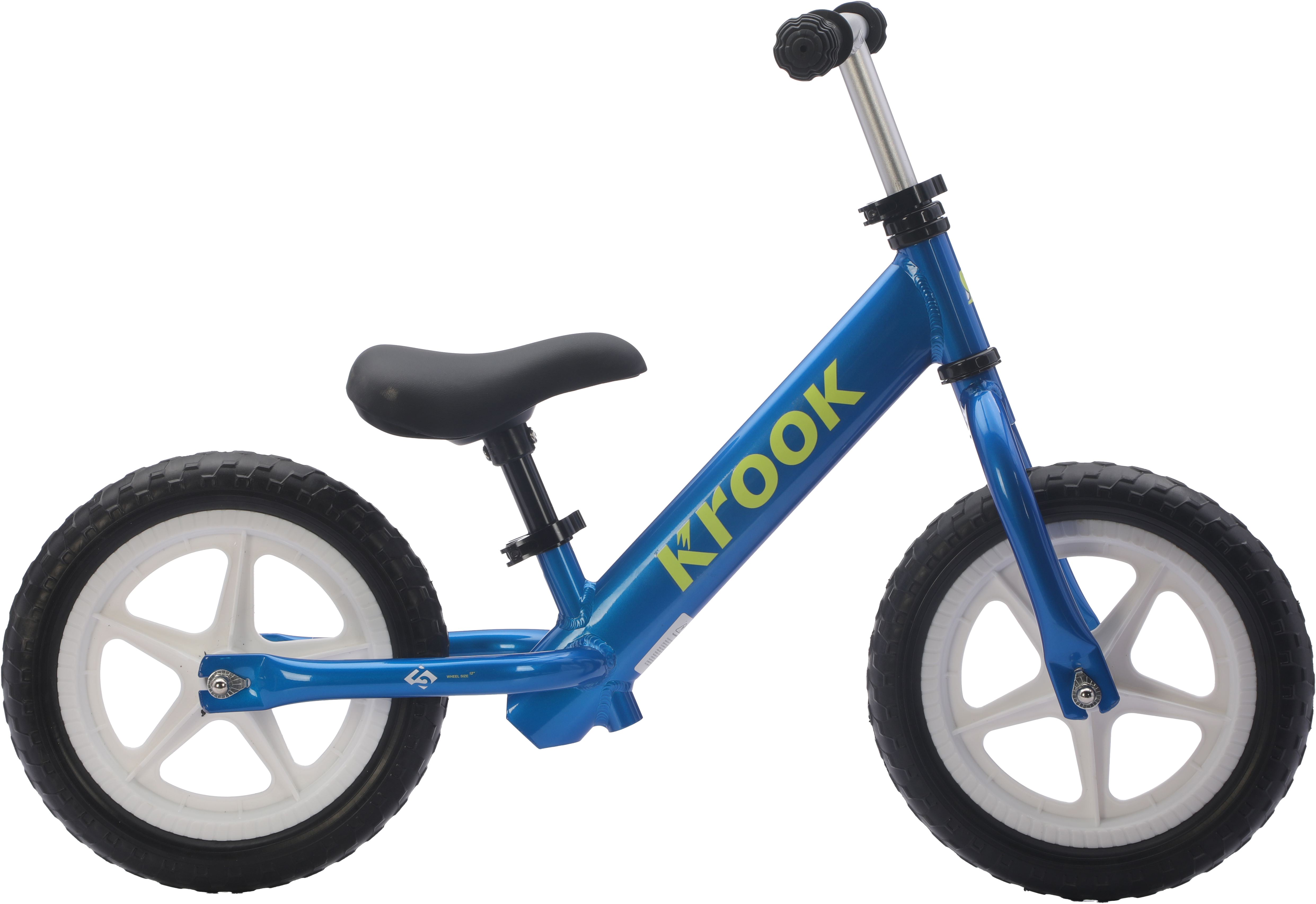 Беговел 12" Krook 12 голубой A5 фото 