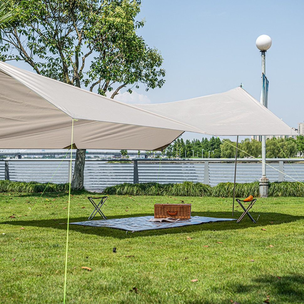 Коврик многофункциональный Naturehike NH20FCD03, алюминиевая пленка, 230х260 см фото 5