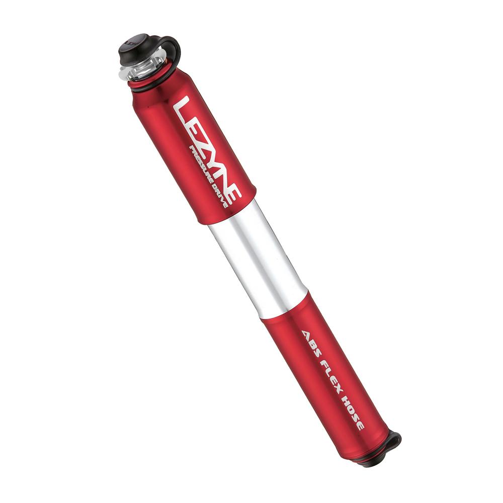 Мінінасос Lezyne PRESSURE DRIVE М, 120psi, червоний фото 