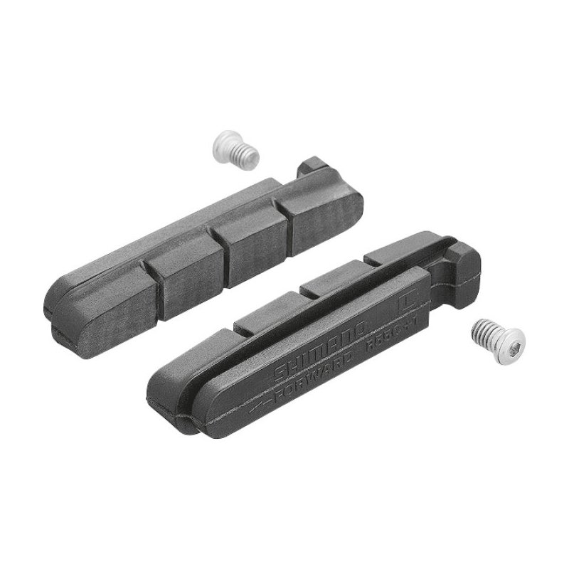 Вставки в колодки торм шос. v-br Shimano R55С3 Dura-Ace/Ultegra кассетн. фиксация фото 