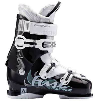 Гірськолижні черевики Fischer Fuze W 8 Vacuum CF чер./Бел Розмір 24,5 фото 