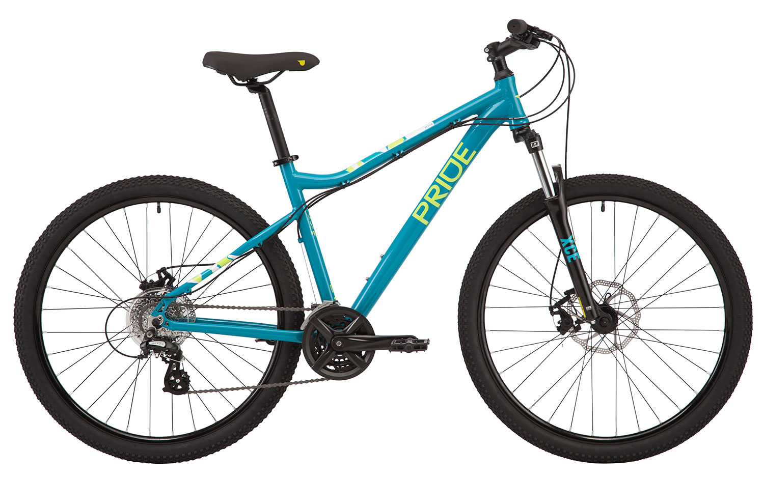 Велосипед 27,5" Pride STELLA 7.2 рама - M 2020 TORQ/LIME фото 