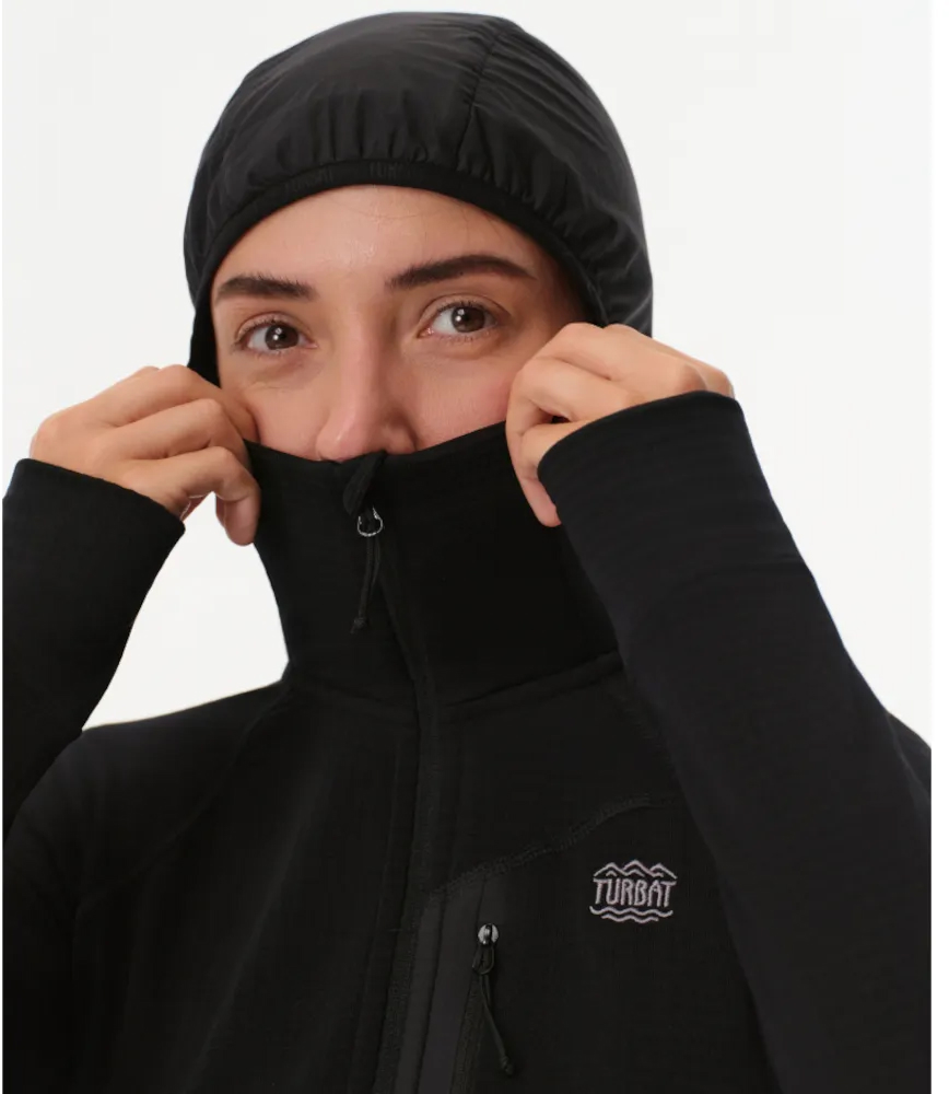 Флис Turbat ILMA HOOD Wmn, женский, Jet Black, S фото 4