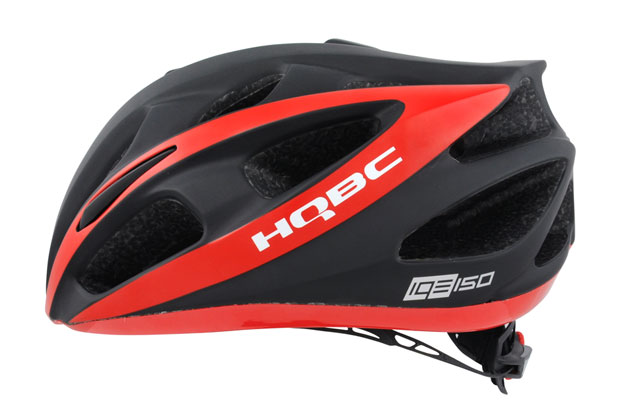 Шлем HQBC IQE черно-красный матовый, размер М фото 