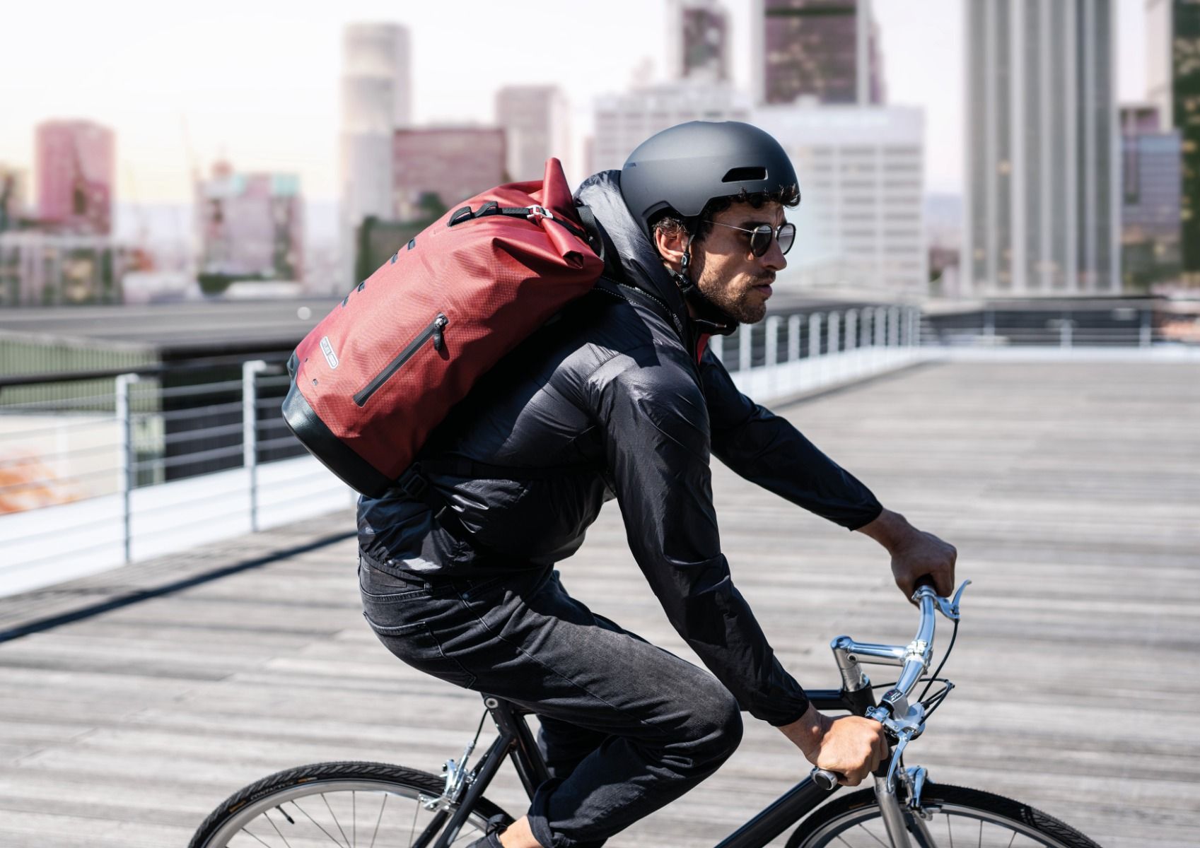 Герморюкзак городской Ortlieb Commuter-Daypack black 27 л фото 6