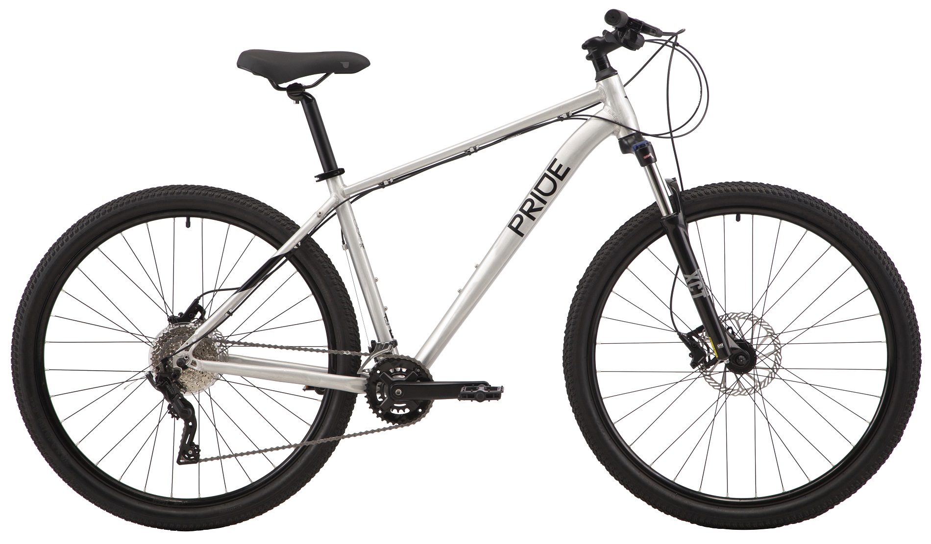 Велосипед 29" Pride MARVEL 9.3 рама - XL 2022 серый (тормоза SRAM, задний переключатель и манетка - MICROSHIFT) фото 