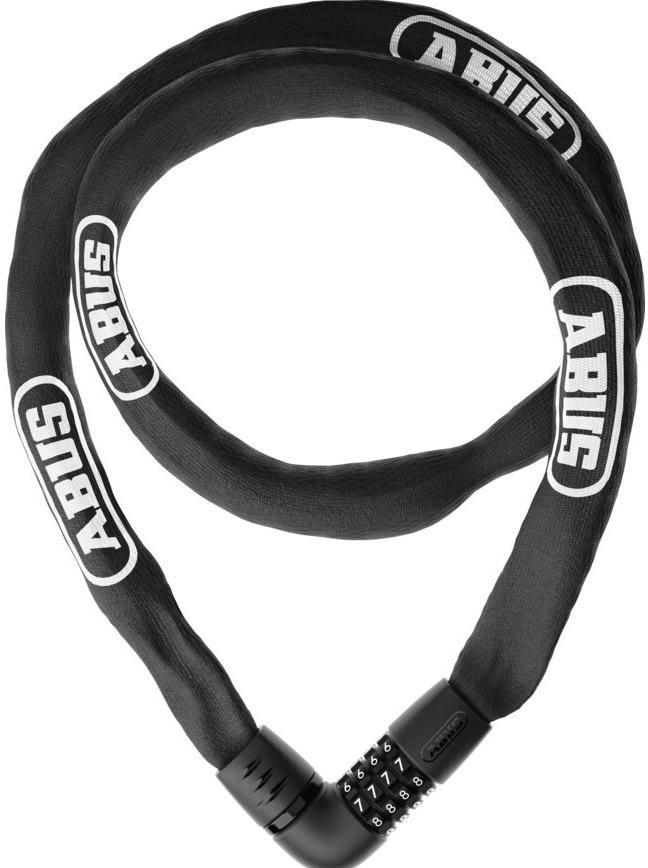 Замок ABUS TRESOR 6807C/140, цепь 7x140, кодовый на 4 цифры, Black фото 