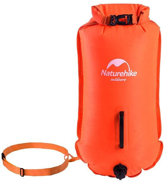 Гермомешок-буй Naturehike NH17S001-G, 18 л, оранжевый фото 