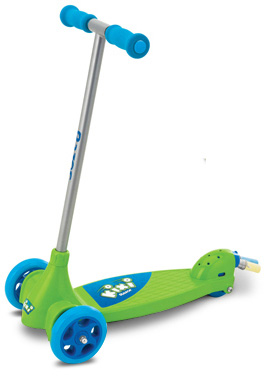 Самокат дет. Razor Kixi "Scribble" Al 3-х колісний blue/green, з крейдою фото 