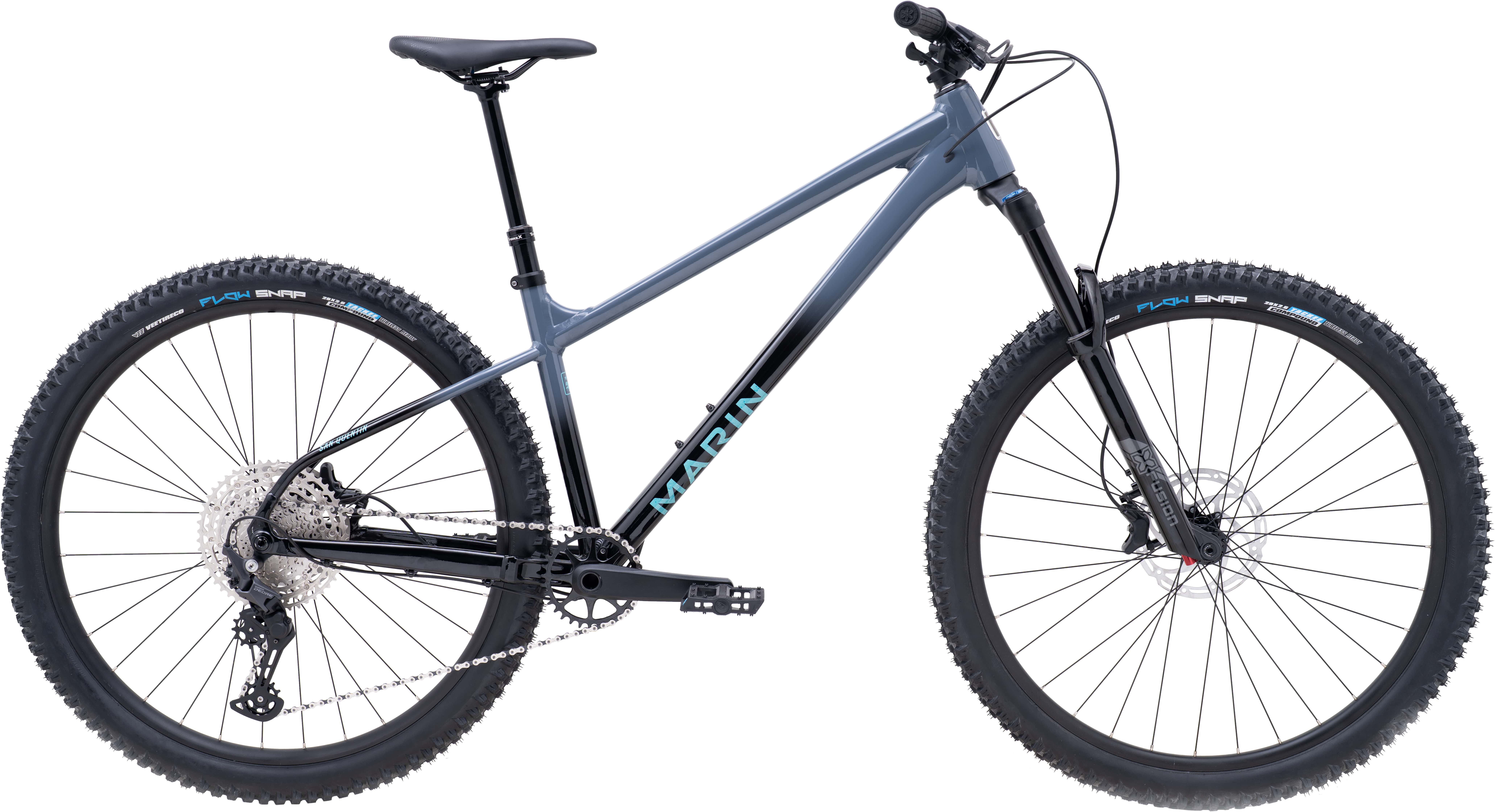 Велосипед 29" Marin San Quentin 2 рама - M Gloss Blue/Black/Teal A4 фото 