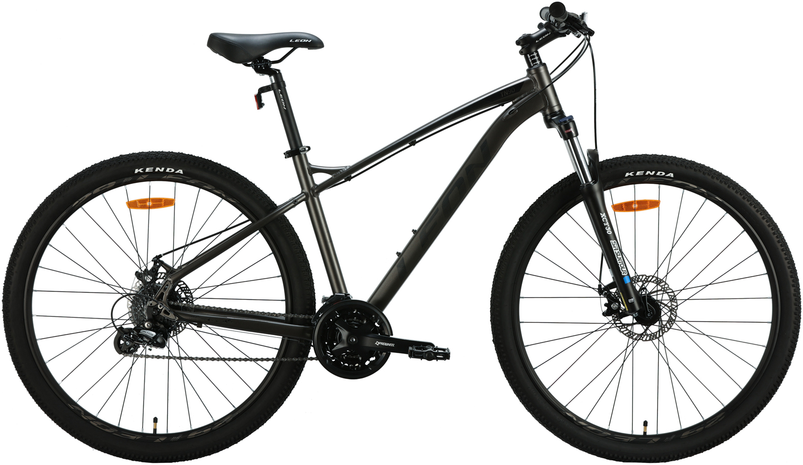 Велосипед 29" Leon TN-90 AM DD рама - 18" 2024 коричневый с черным (матовый) фото 