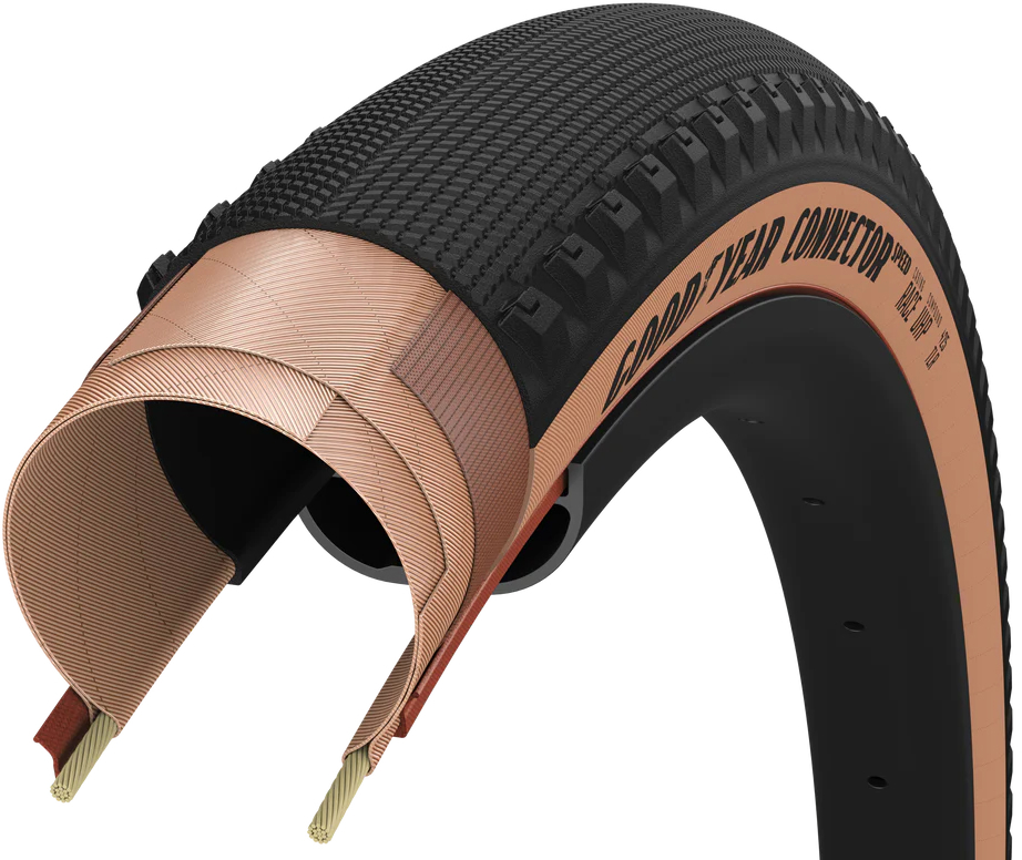 Покришка 700x40 (40-622) GoodYear Connector Speed, Race, Dynamic:UHP, Folding, Transparent фото 