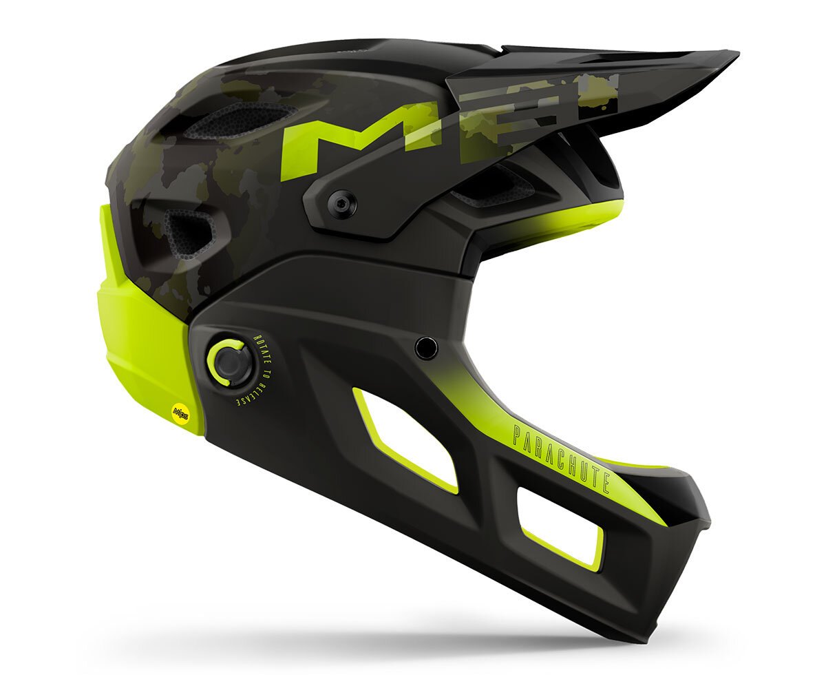 Шлем Met PARACHUTE MCR MIPS CE размер M (56-58), Camo Lime Green фото 3