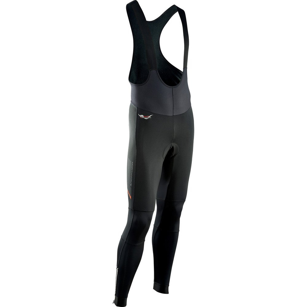 Фотографія Рейтузи Northwave Lightning Bibtight TP на лямках утеплені з памперсом чоловічі, чорні, XXL 1 Рейтузи Northwave Lightning Bibtight TP на лямках утеплені з памперсом чоловічі, чорні, XXL фото 1