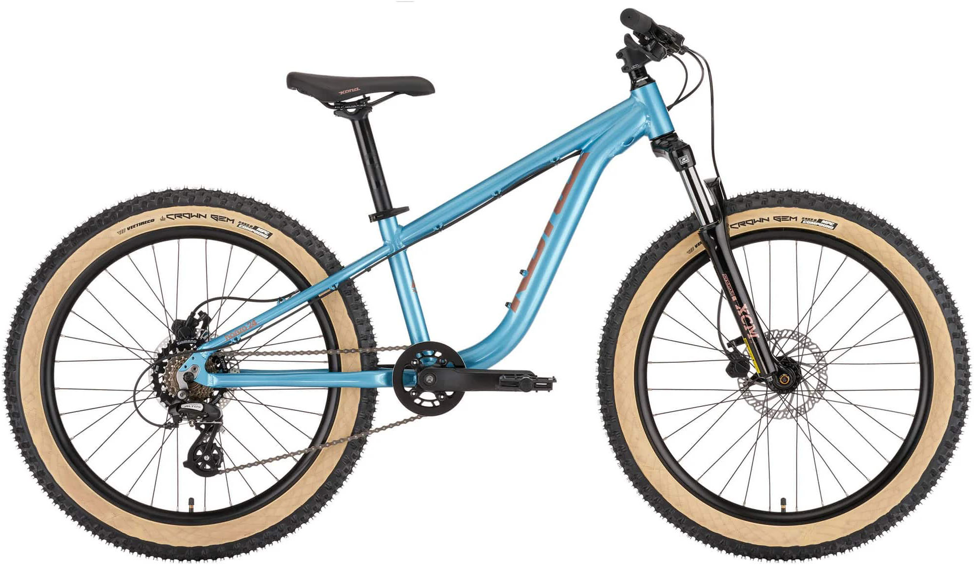 Велосипед 24" Kona HONZO 24 2024 OS, голубой фото 
