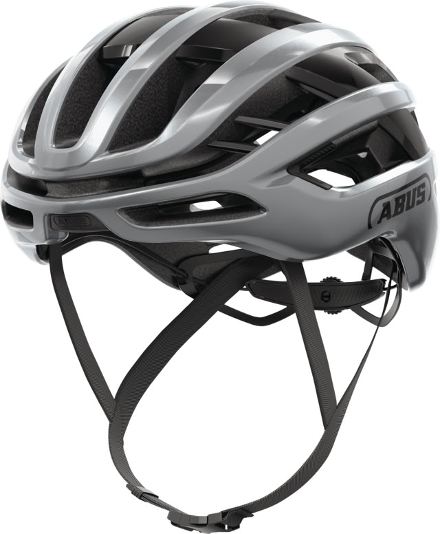 Шлем ABUS AIRBREAKER 2.0, размер L (57-61 см), Graphite Silver фото 2