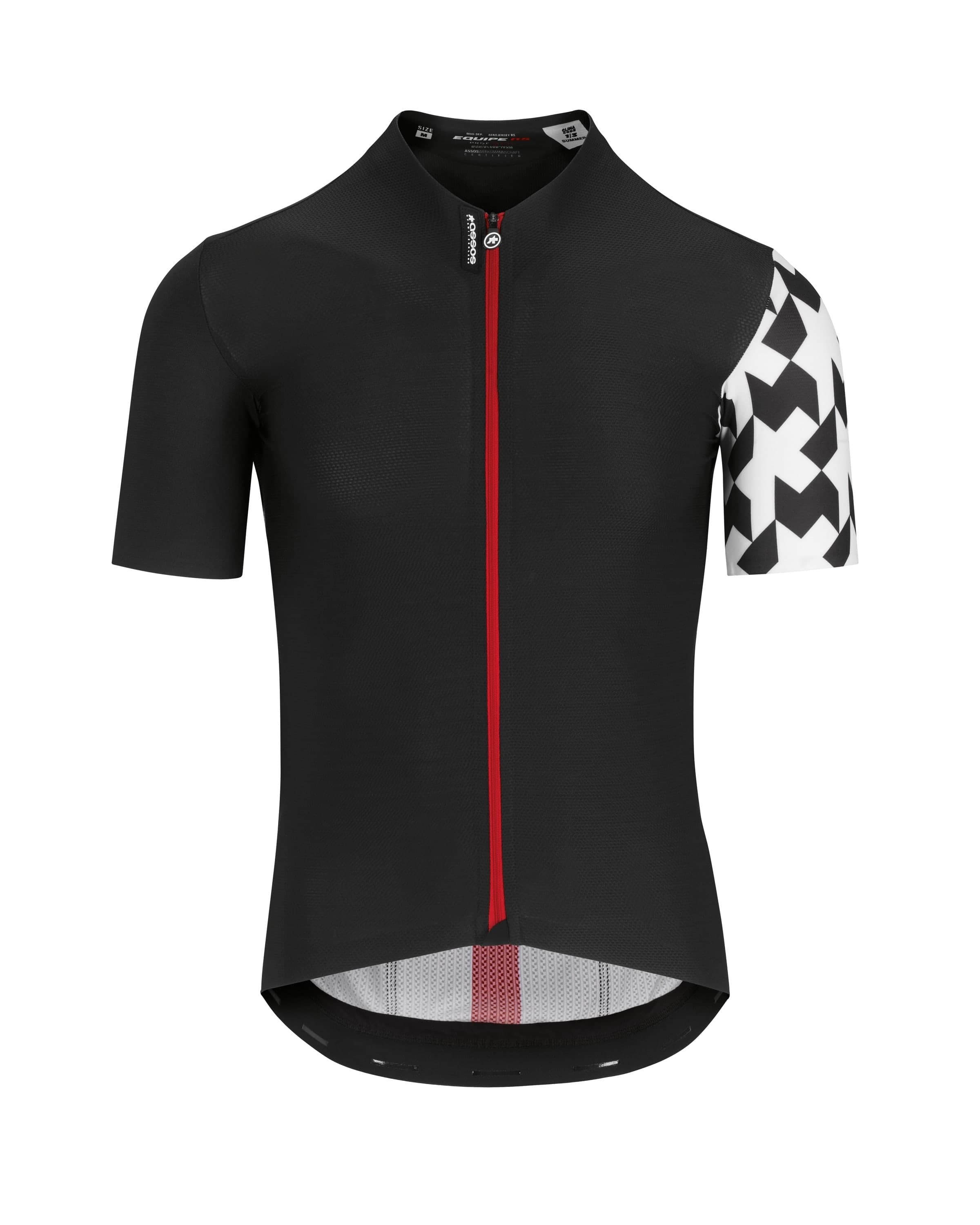 Джерсі ASSOS Equipe RS Aero SS, кор. рукав, чоловіче, чорне з червоним L фото 