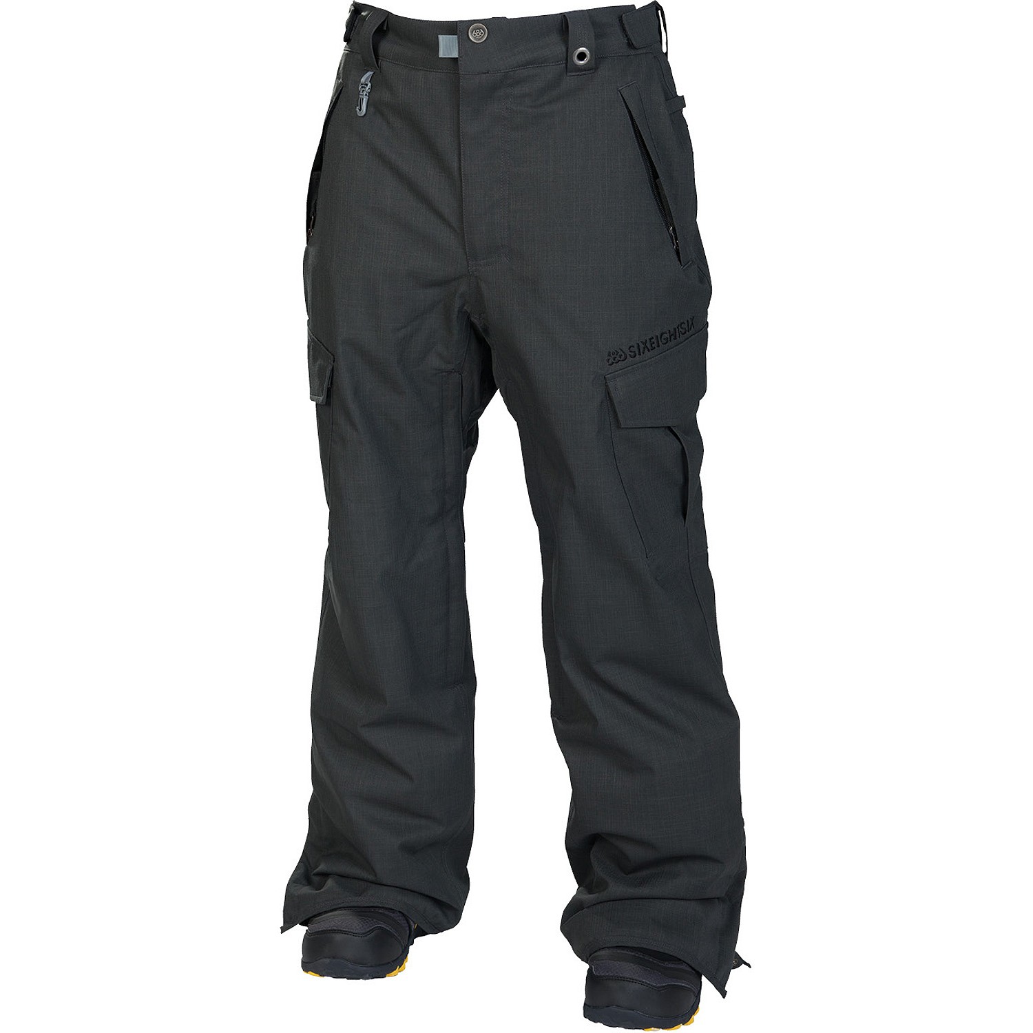 Штани 686 Mannual Infinity Insulated Pant чоловік. L, Gunmetal Herringbone Denim фото 