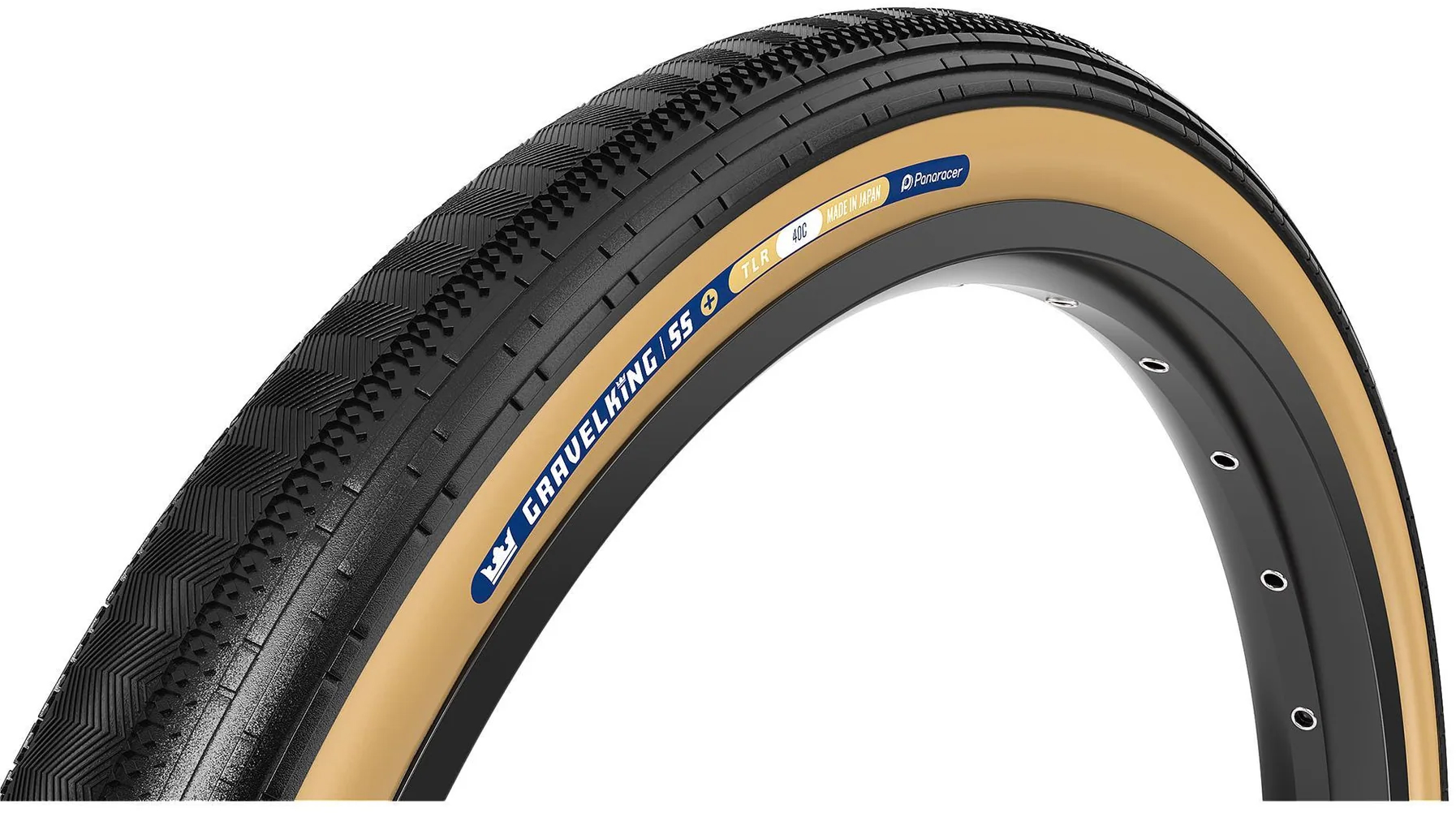 Покришка 700x35C Panaracer GRAVELKING SS+ GEN2, чорна з коричневою боковиною фото 