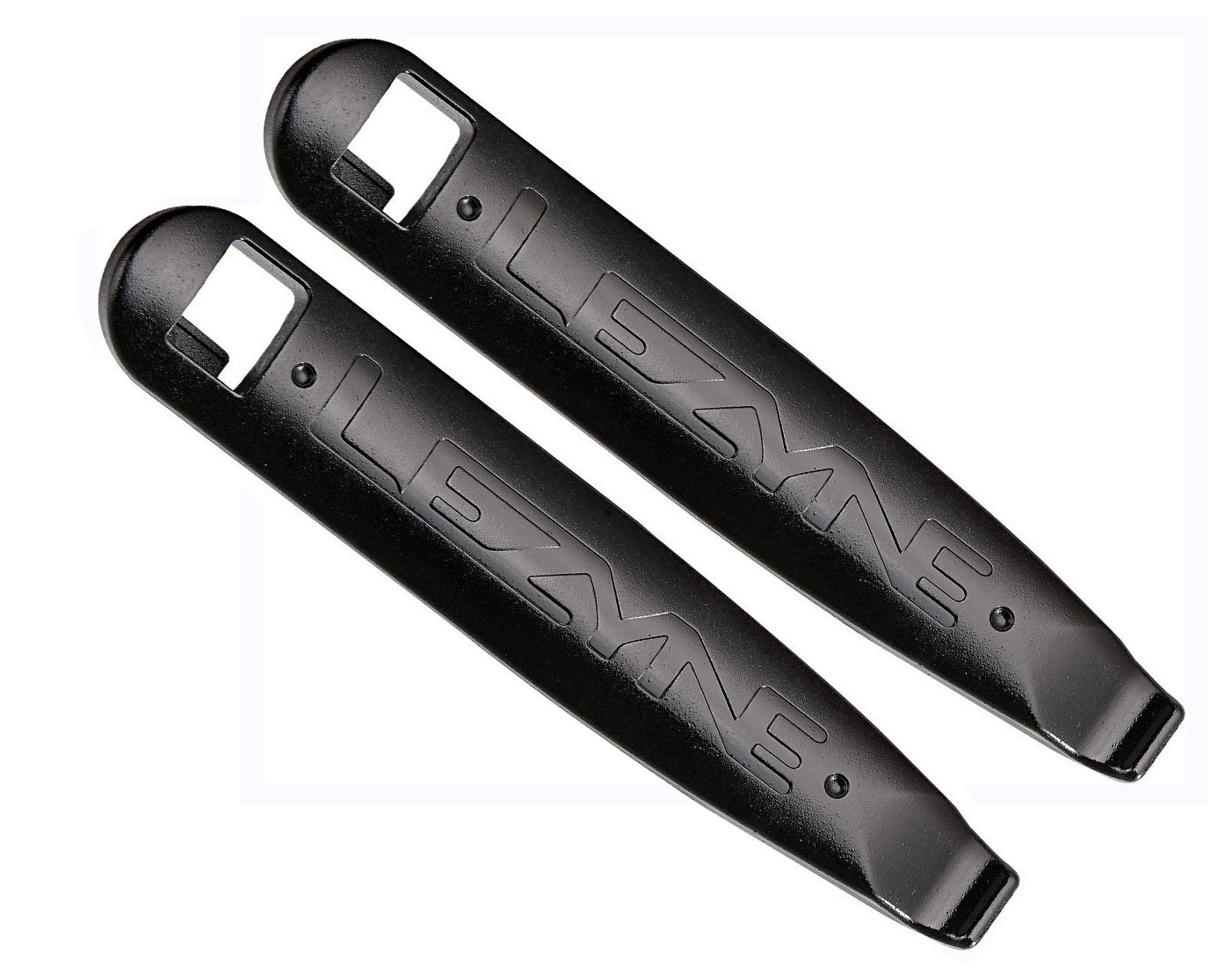 Лопатки бортировочные Lezyne POWER LEVER IN ONE PAIR, комплект 2 шт, черные фото 
