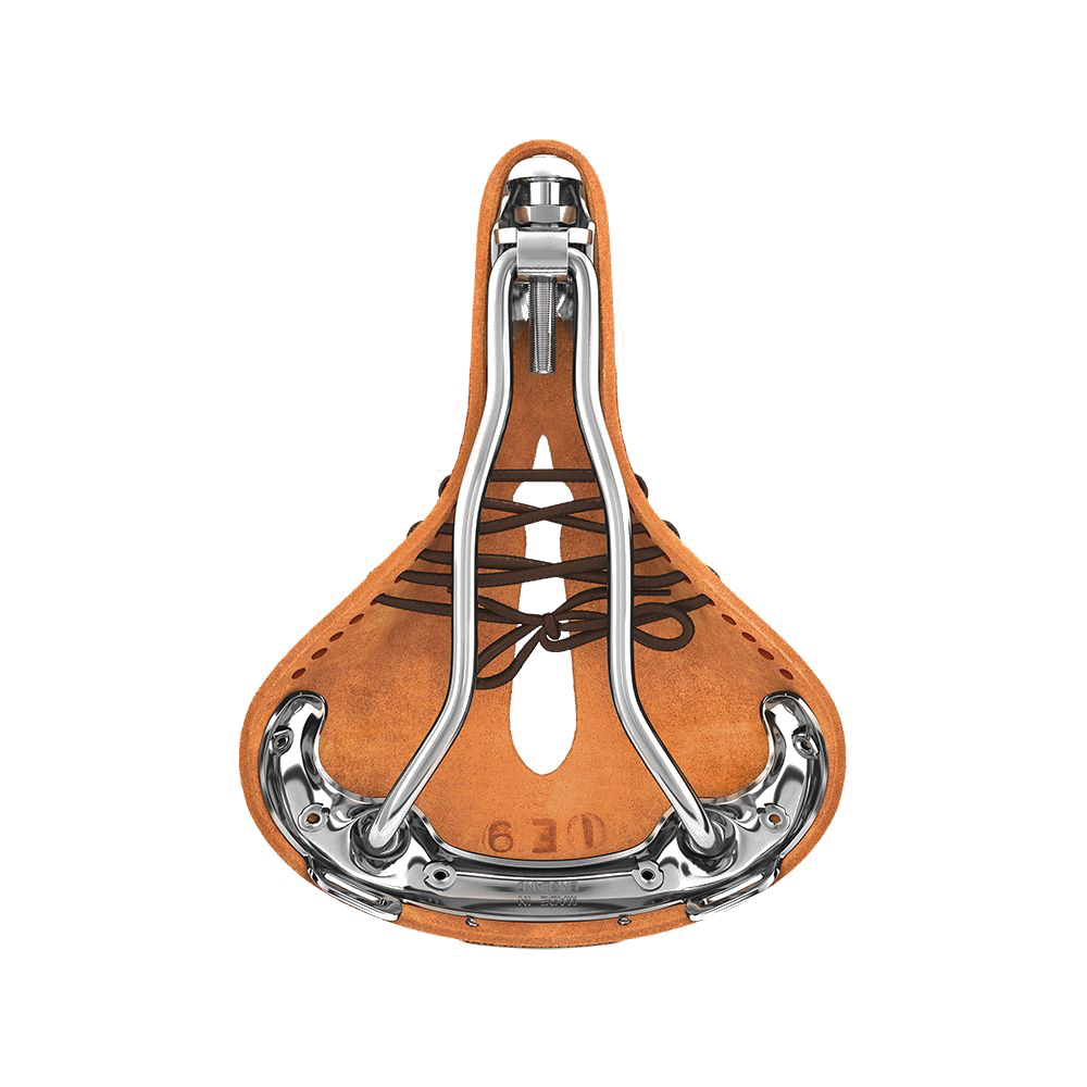 Седло Brooks B17 CARVED SHORT Honey фото 5