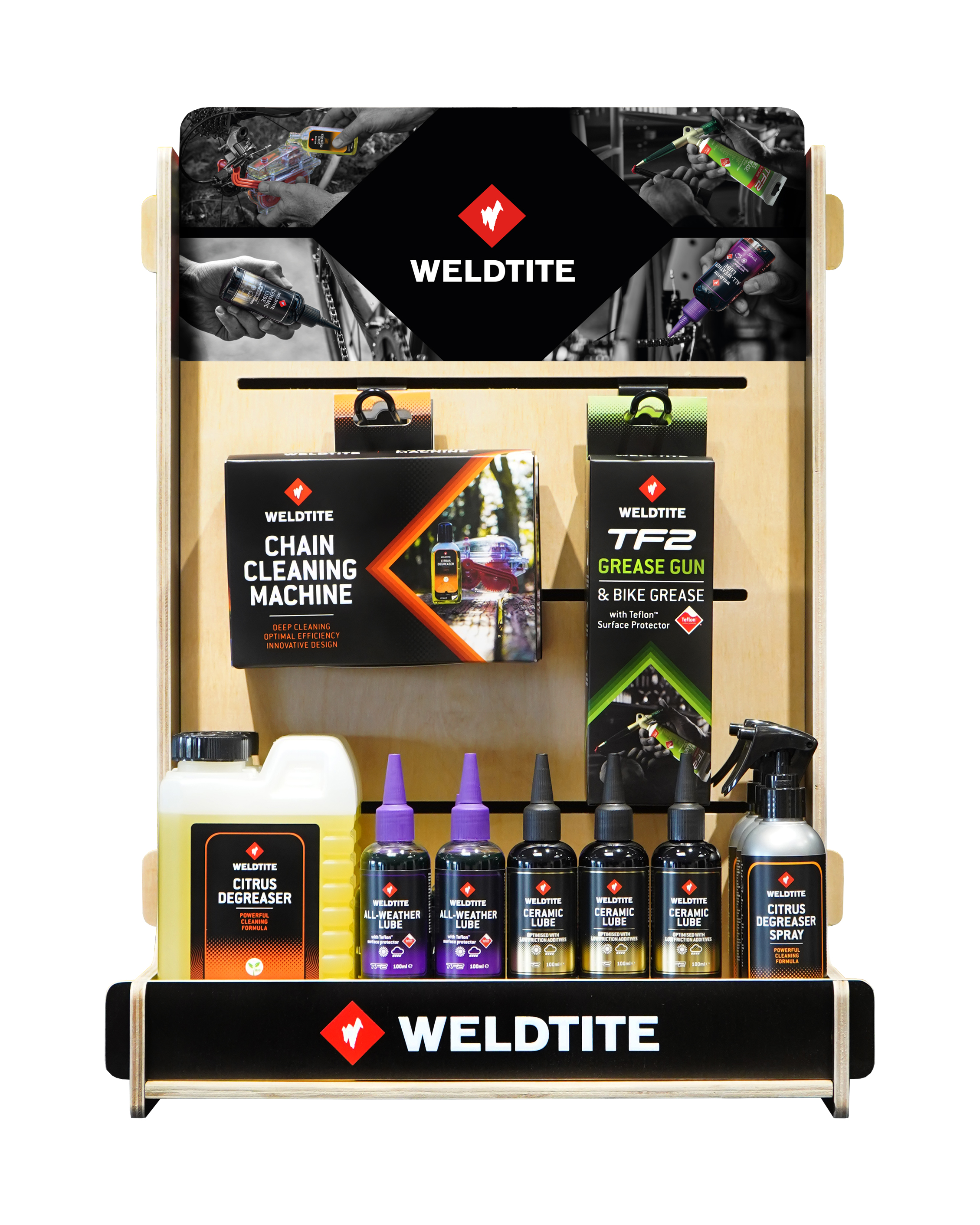 Набор продукции Weldtite 00053 Drivetrain Stand Stock Pack (товары для стенда STN-11-71) фото 