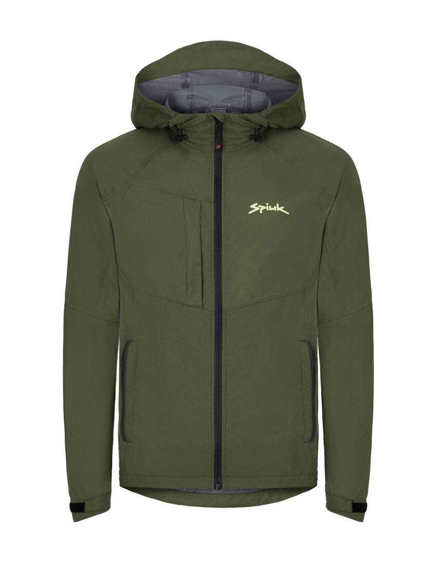 Куртка Spiuk All Terrain Waterproof чоловіча зелена M фото 