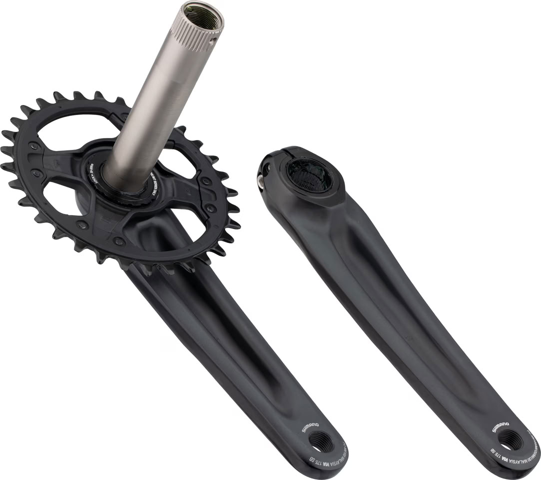 Шатуны Shimano FC-M6100-1 DEORE 30T 175мм, интегр. ось, CL-52мм фото 2