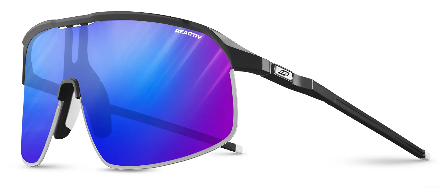 Очки Julbo DENSITY REACTIV PERFOMANCE 1-3 HIGH CONTRAST, черные, фотохромная линза фото 