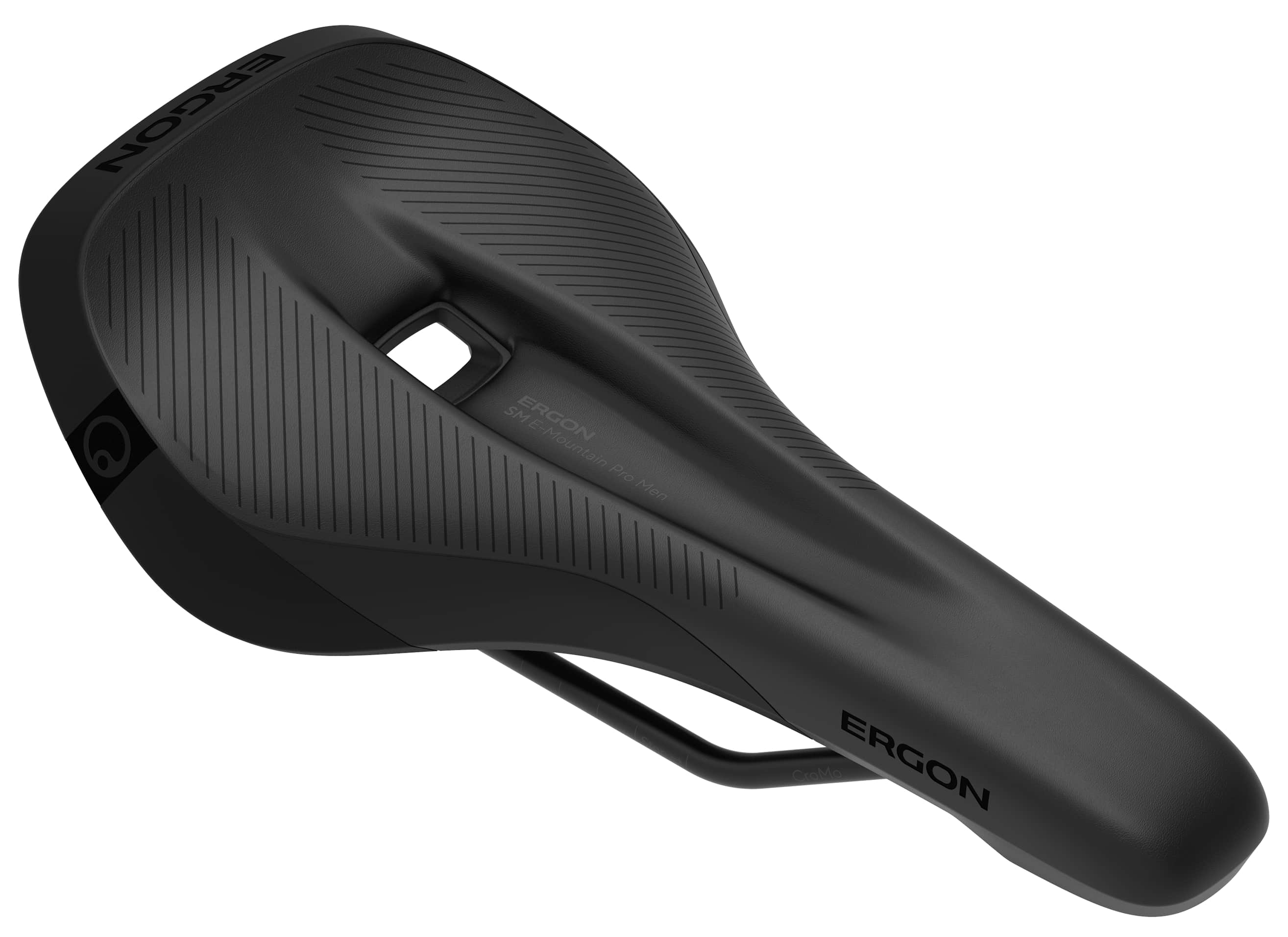 Сідло Ergon SM E-Mountain Pro M/L, 153 мм, Stealth, чорне фото 