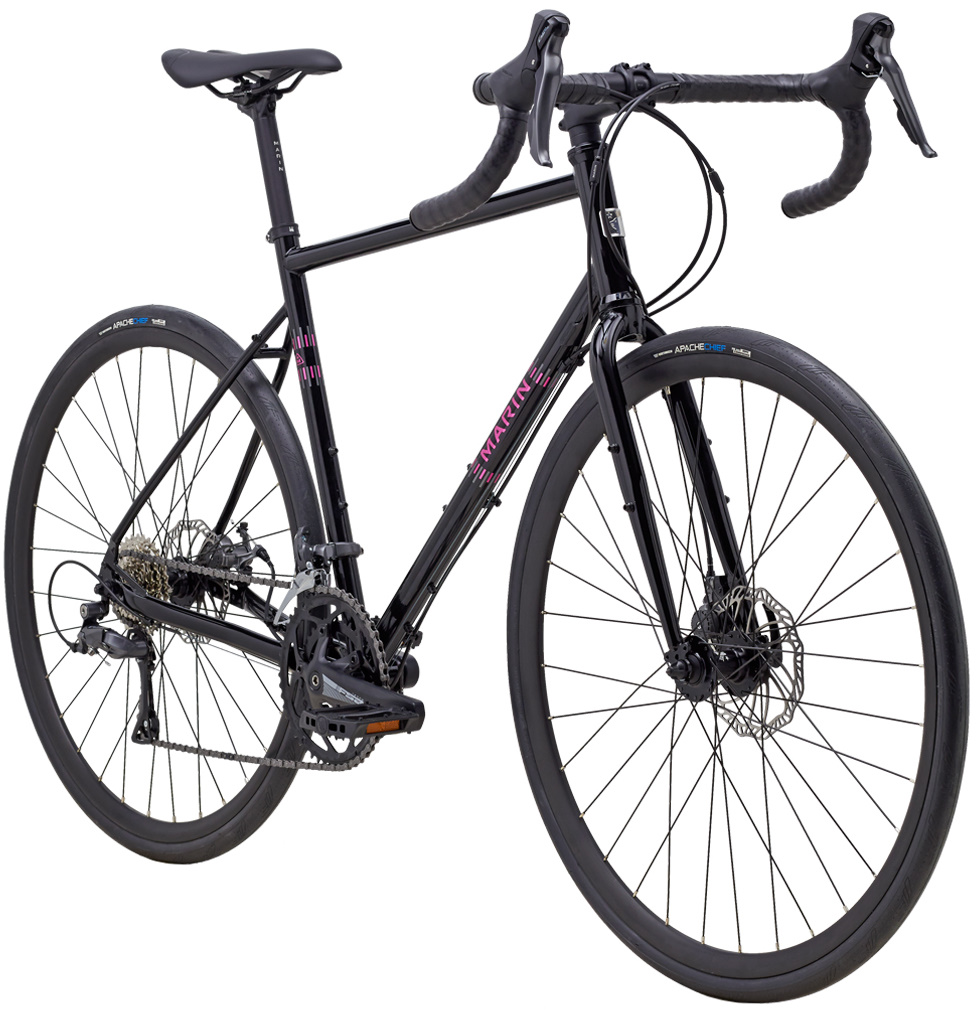 Велосипед 28" Marin NICASIO рама - 52см Gloss Black/Pink A4 фото 2