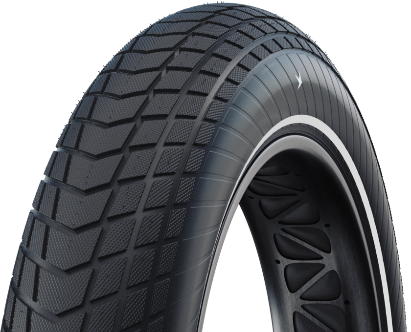 Покрышка 20x4.00 (100-406) Schwalbe SUPER MOTO-X Perf B/B-SK+RT HS439 ADDIX 2x67EPI 33B фото 