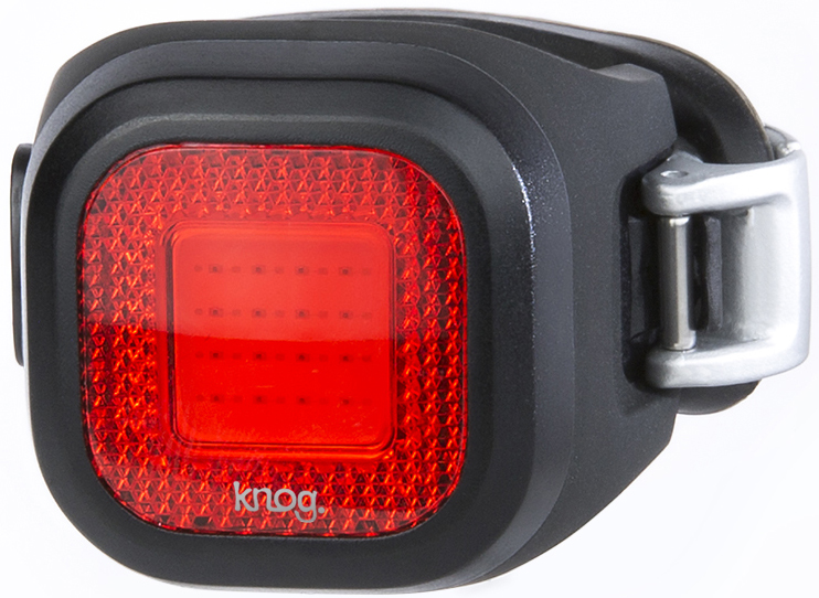 Мигалка задняя Knog Blinder Mini Chippy Rear, 11 люмен, 5 режимов, черная фото 