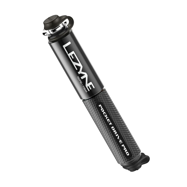 Мининасос Lezyne POCKET DRIVE PRO, 160psi, черный матовый фото 
