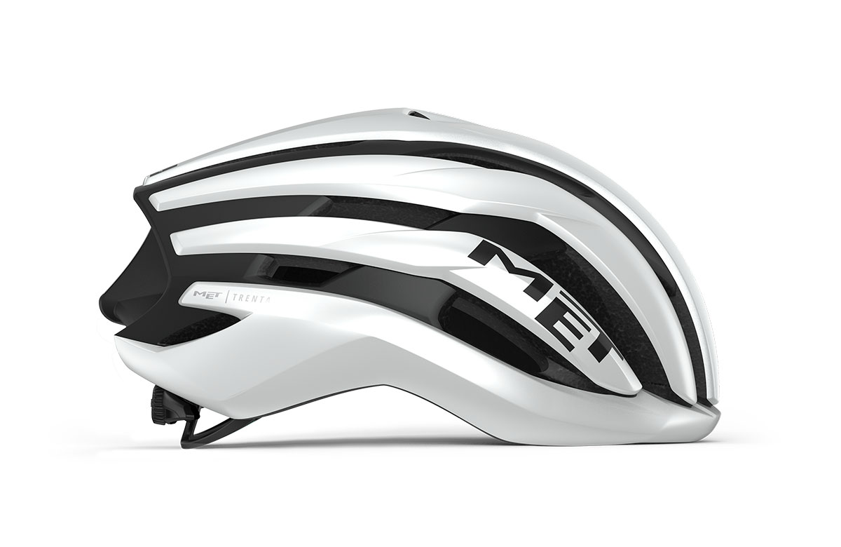 Шолом Met TRENTA MIPS CE розмір L (58-61), White Black Matt Glossy фото 2