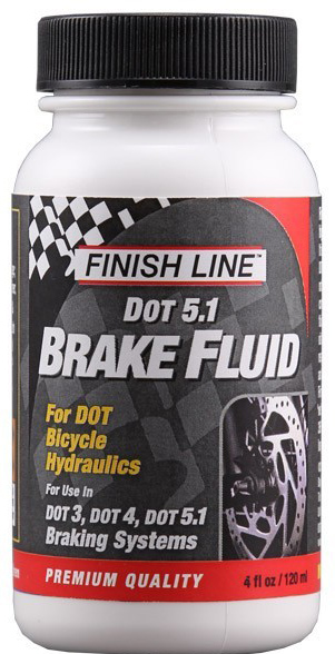Тормозная жидкость Finish Line Fluid DOT, объём120мл фото 1