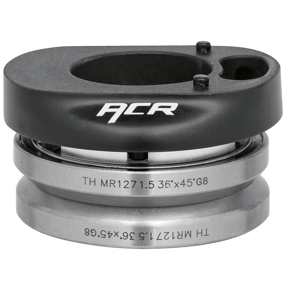 Кермова колонка 1-1/8" - 1-1/2" FSA NO.55R ACR w/TH-894-1 інтегрована, для встановлення конусних штоків у рами 1.5” з внутрішньою проводкою фото 